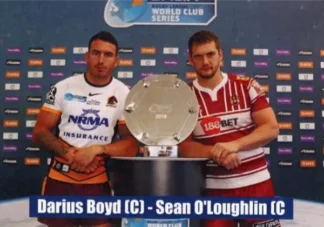 2016 World Cup Challenge - Card 35 Captains Darius Boyd & Sean O'Loughlin