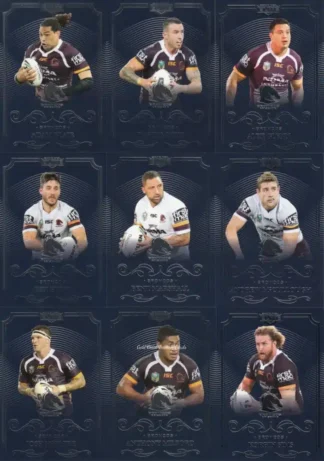2017 NRL Elite Base Team Set - Brisbane Broncos