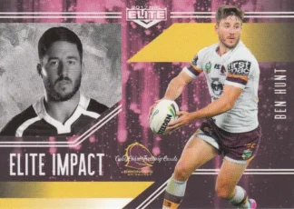 2017 NRL Elite Impact - EI02 Ben Hunt Brisbane Broncos