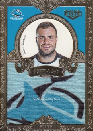 2017 NRL Elite Futera 1 Of 1 Gold Card
