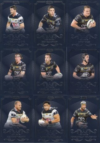 2017 NRL Elite Base Team Set - North QLD Cowboys