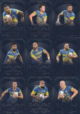 2017 NRL Elite Base Team Set - Parramatta Eels