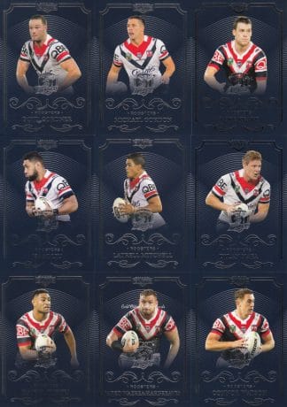 2017 NRL Elite Base Team Set - Sydney Roosters
