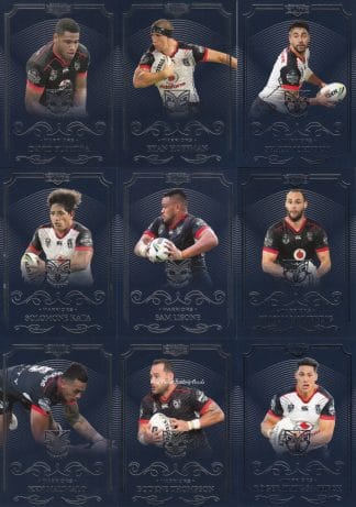 2017 NRL Elite Base Team Set - Warriors
