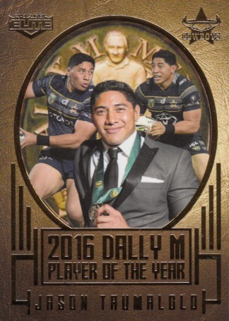 2017 NRL Elite Dally M Award - DM2 Jason Taumalolo North QLD Cowboys