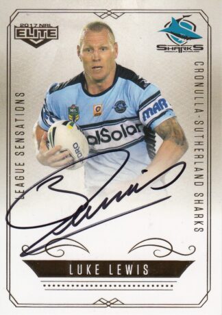 2017 NRL Elite League Sensations Signatures
