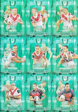 2017 NRL Elite Emerald Mojo Set - St George Dragons Team Set