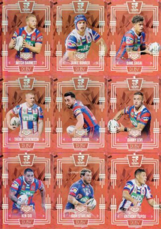 2017 NRL Elite Ruby Mojo Set - Newcastle Knights Team Set