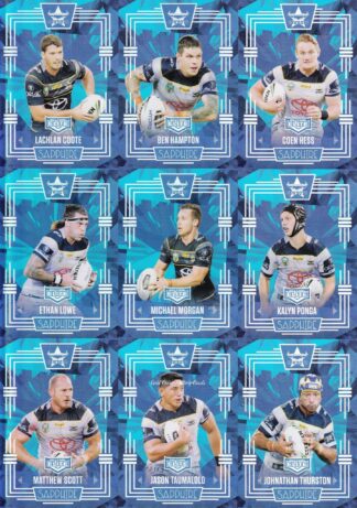 2017 NRL Elite Sapphire Mojo Set - North QLD Cowboys Team Set