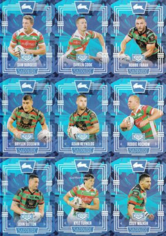 2017 NRL Elite Sapphire Mojo Set - South Sydney Rabbitohs Team Set