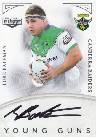 2017 NRL Elite Young Guns Signatures