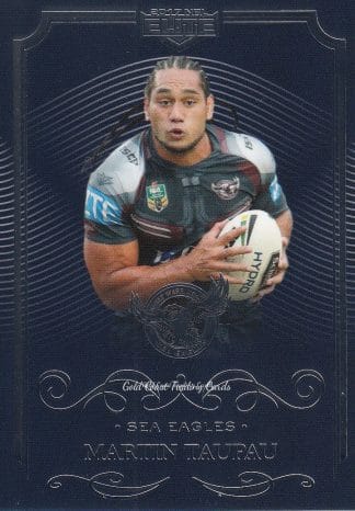 2017 NRL Elite Common Card - Base 057 Martin Taupau Manly Sea Eagles