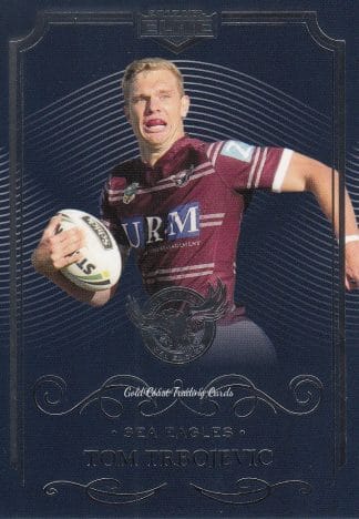 2017 NRL Elite Common Card - Base 059 Tom Trbojevic Manly Sea Eagles