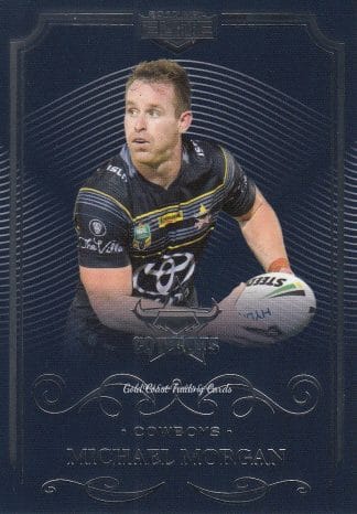 2017 NRL Elite Common Card - Base 086 Michael Morgan North QLD Cowboys