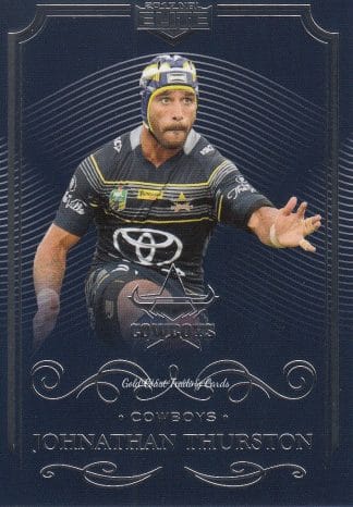 2017 NRL Elite Common Card - Base 090 Johnathan Thurston North QLD Cowboys