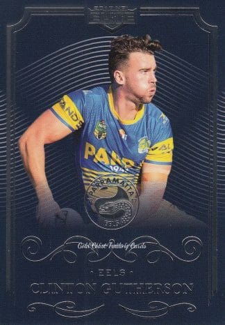 2017 NRL Elite Common Card - Base 093 Clinton Gutherson Parramatta Eels
