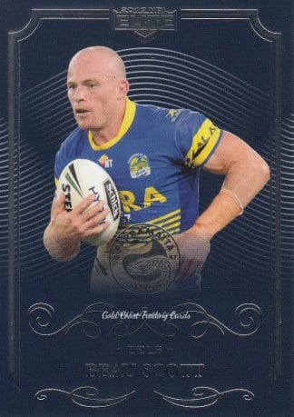 2017 NRL Elite Common Card - Base 100 Beau Scott Parramatta Eels