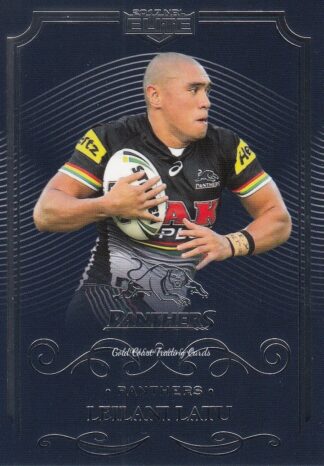 2017 NRL Elite Common Card - Base 105 Leilani Latu Penrith Panthers