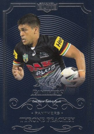 2017 NRL Elite Common Card - Base 108 Tyrone Peachey Penrith Panthers