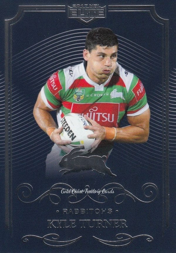 2017 NRL Elite Common Card - Base 119 Kyle Turner South Sydney Rabbitohs