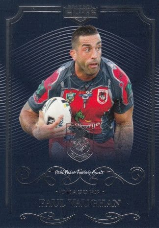 2017 NRL Elite Common Card - Base 130 Paul Vaughan St George Dragons