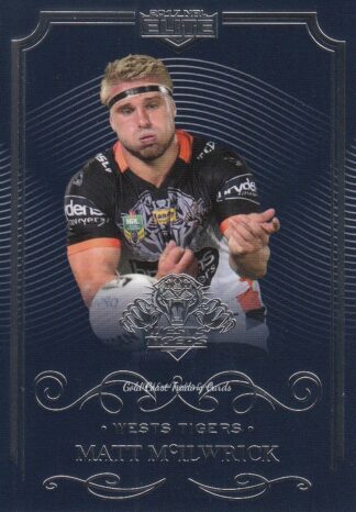 2017 NRL Elite Common Card - Base 157 Matt McIlwrick Wests Tigers