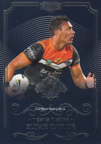 2017 NRL Elite Common Card - Base 158 Elijah Taylor Wests Tigers