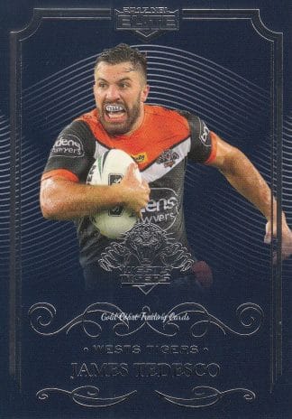 2017 NRL Elite Common Card - Base 159 James Tedesco Wests Tigers