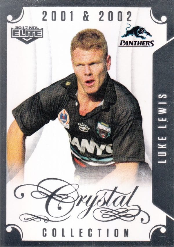 2017 NRL Elite Crystal Collection - CC01 Luke Lewis Penrith Panthers