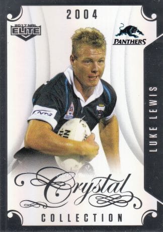 2017 NRL Elite Crystal Collection - CC03 Luke Lewis Penrith Panthers
