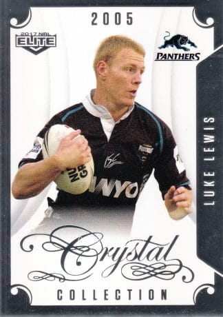 2017 NRL Elite Crystal Collection - CC04 Luke Lewis Penrith Panthers