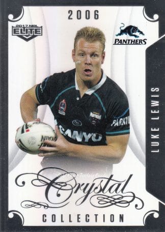 2017 NRL Elite Crystal Collection - CC05 Luke Lewis Penrith Panthers