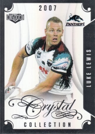 2017 NRL Elite Crystal Collection - CC06 Luke Lewis Penrith Panthers