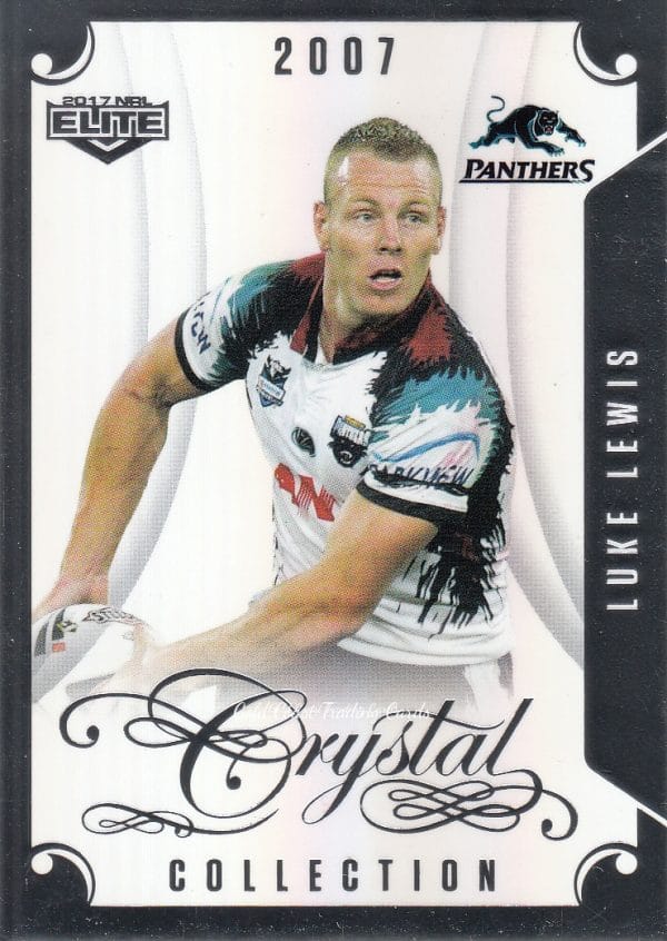 2017 NRL Elite Crystal Collection - CC06 Luke Lewis Penrith Panthers
