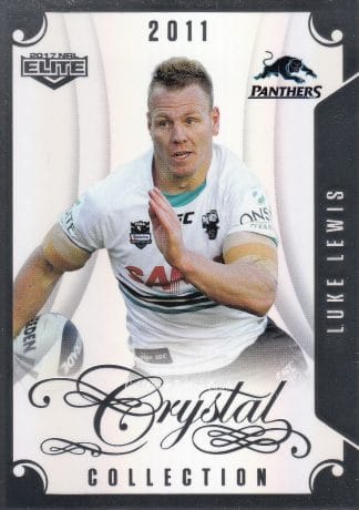2017 NRL Elite Crystal Collection - CC10 Luke Lewis Penrith Panthers