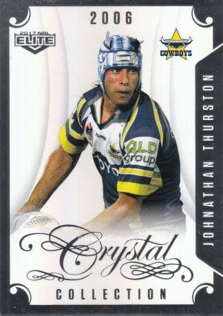 2017 NRL Elite Crystal Collection - CC20 Johnathan Thurston North QLD Cowboys