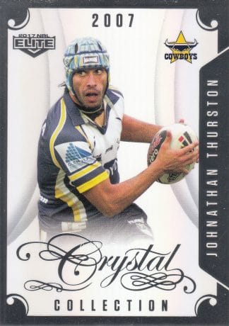 2017 NRL Elite Crystal Collection - CC21 Johnathan Thurston North QLD Cowboys