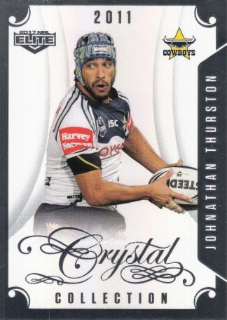 2017 NRL Elite Crystal Collection - CC25 Johnathan Thurston North QLD Cowboys