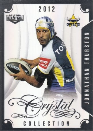 2017 NRL Elite Crystal Collection - CC26 Johnathan Thurston North QLD Cowboys