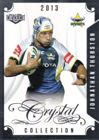 2017 NRL Elite Crystal Collection - CC27 Johnathan Thurston North QLD Cowboys