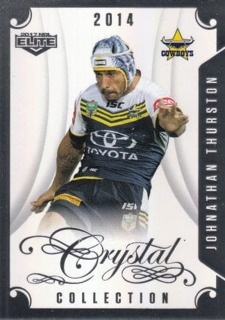 2017 NRL Elite Crystal Collection - CC28 Johnathan Thurston North QLD Cowboys