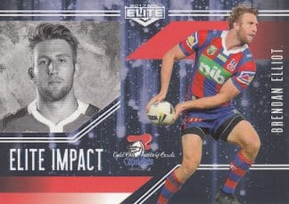 2017 NRL Elite Impact - EI29 Brendan Elliot Newcastle Knights