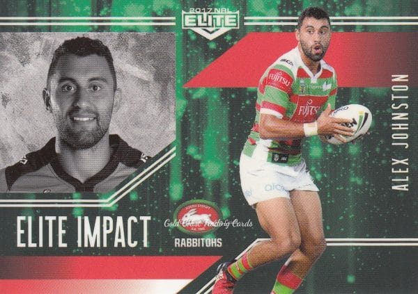 2017 NRL Elite Impact - EI46 Alex Johnston South Sydney Rabbitohs