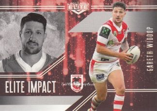 2017 NRL Elite Impact - EI52 Gareth Widdop St George Dragons