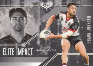 2017 NRL Elite Impact - EI58 Shaun Johnson Warriors