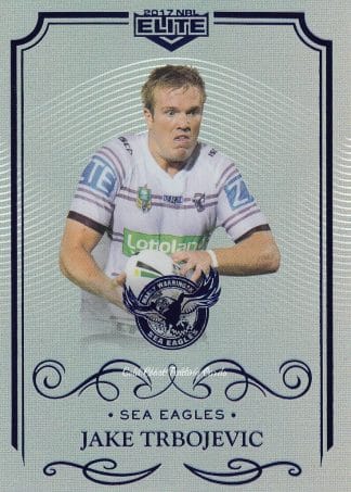 2017 NRL Elite Silver Specials - SS058 Jake Trbojevic Manly Sea Eagles