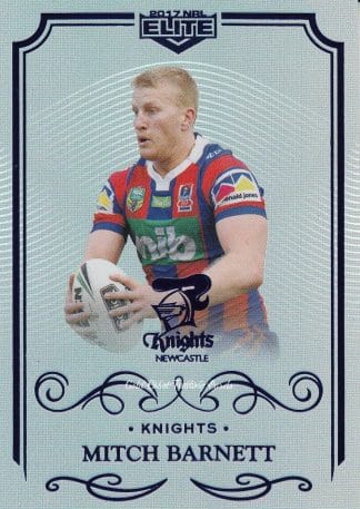 2017 NRL Elite Silver Specials - SS072 Mitch Barnett Newcastle Knights