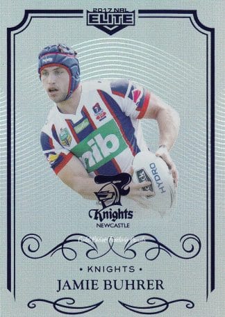 2017 NRL Elite Silver Specials - SS073 Jamie Buhrer Newcastle Knights