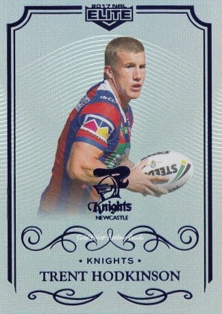 2017 NRL Elite Silver Specials - SS075 Trent Hodkinson Newcastle Knights