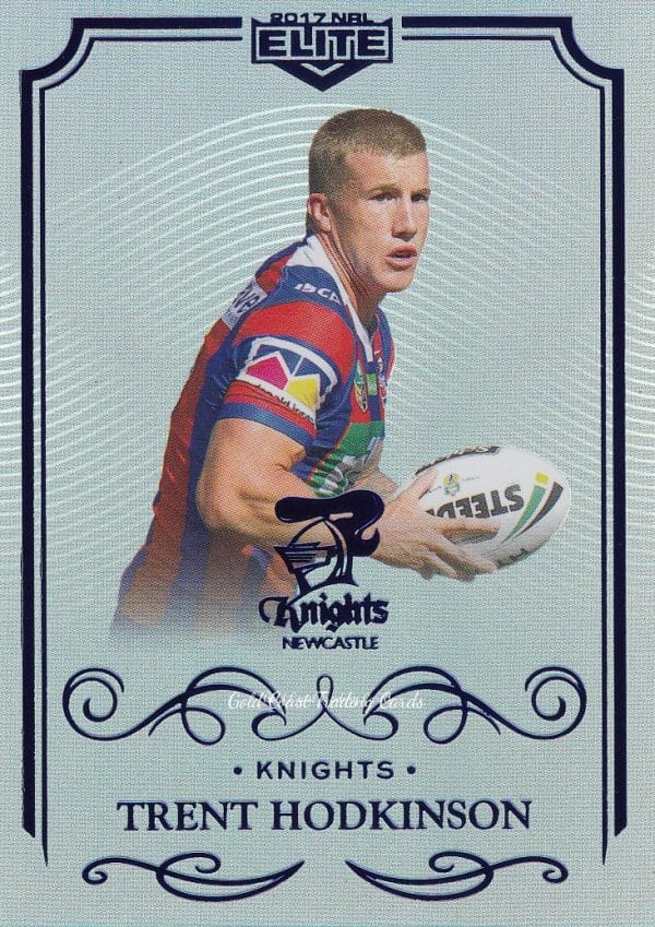 2017 NRL Elite Silver Specials - SS075 Trent Hodkinson Newcastle Knights